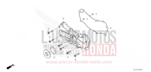 COUVERCLE MOTEUR AVANT GL1800DAR de 2024